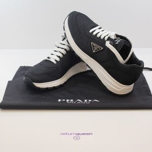 Black Prada sneakers